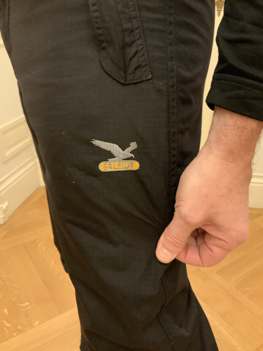 Pantaloni sci Salewa tg. M usati