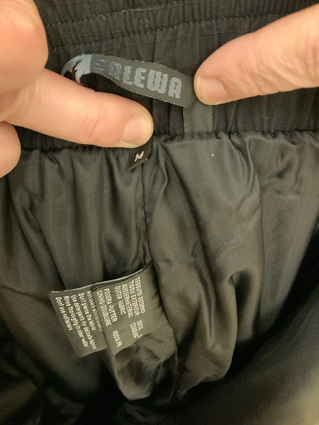 Pantaloni sci Salewa tg. M usati