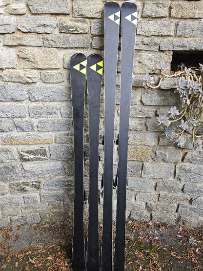 sci da gara Fisher RC4 WC GS 188cm e SL 158cm FIS usati