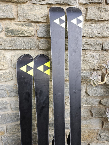 sci da gara Fisher RC4 WC GS 188cm e SL 158cm FIS usati