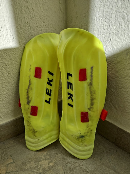 Parastinchi sci race LEKI da slalom 38 cm usati