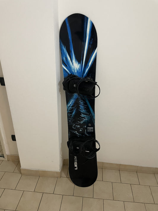 Tavola Snowboard Lib Tech Dynamo 165w usata