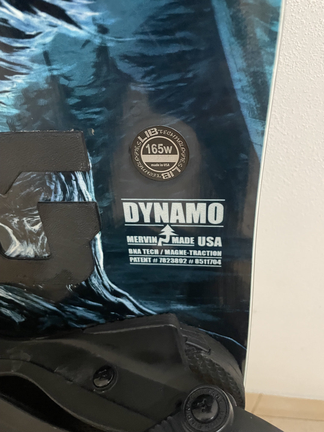 Tavola Snowboard Lib Tech Dynamo 165w usata