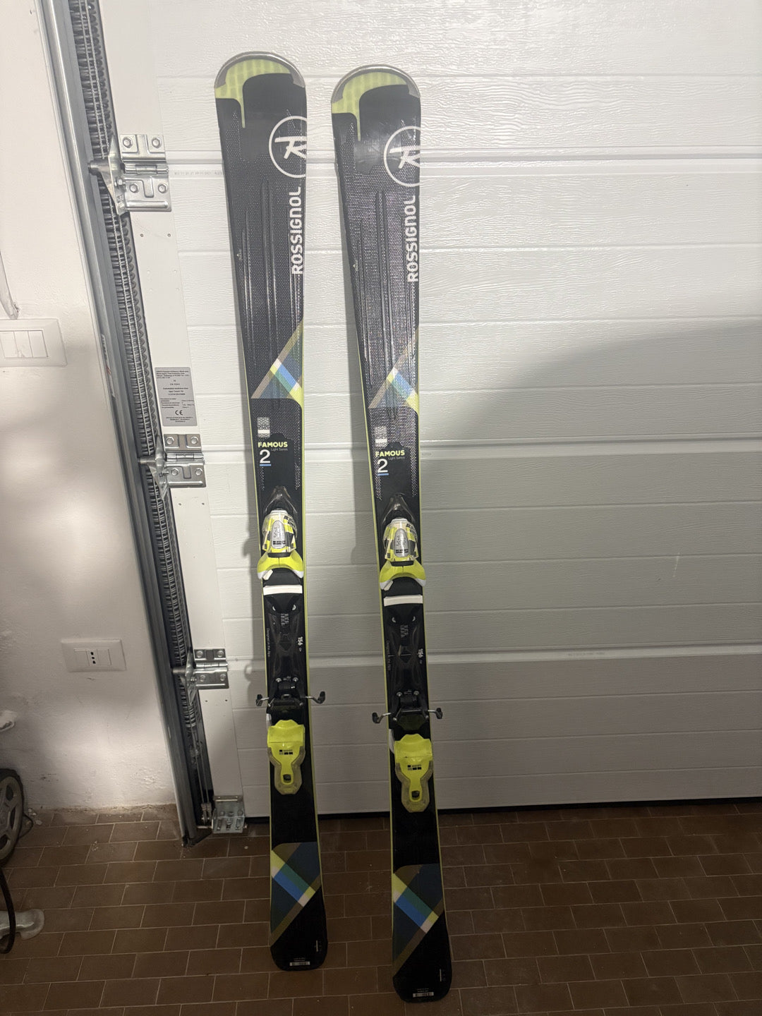 sci Rossignol Famous 2 156 cm usati