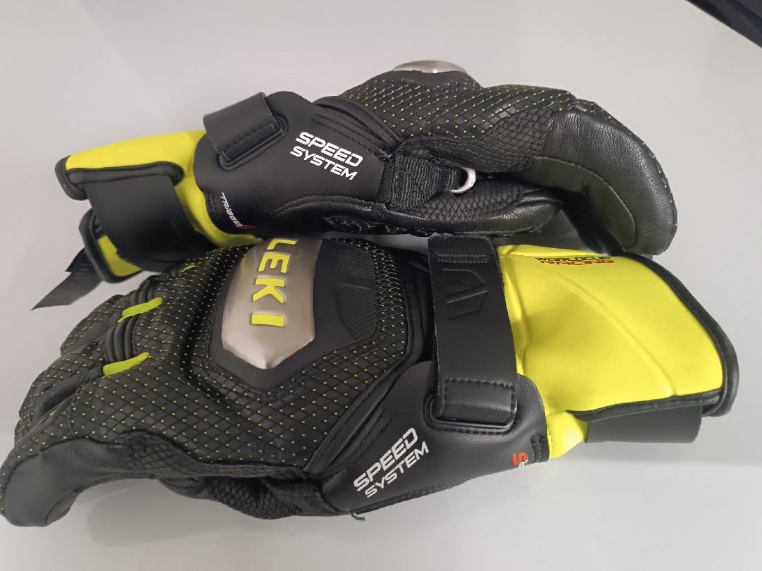 Guanti da sci Leki world Cup tg. 8 usati