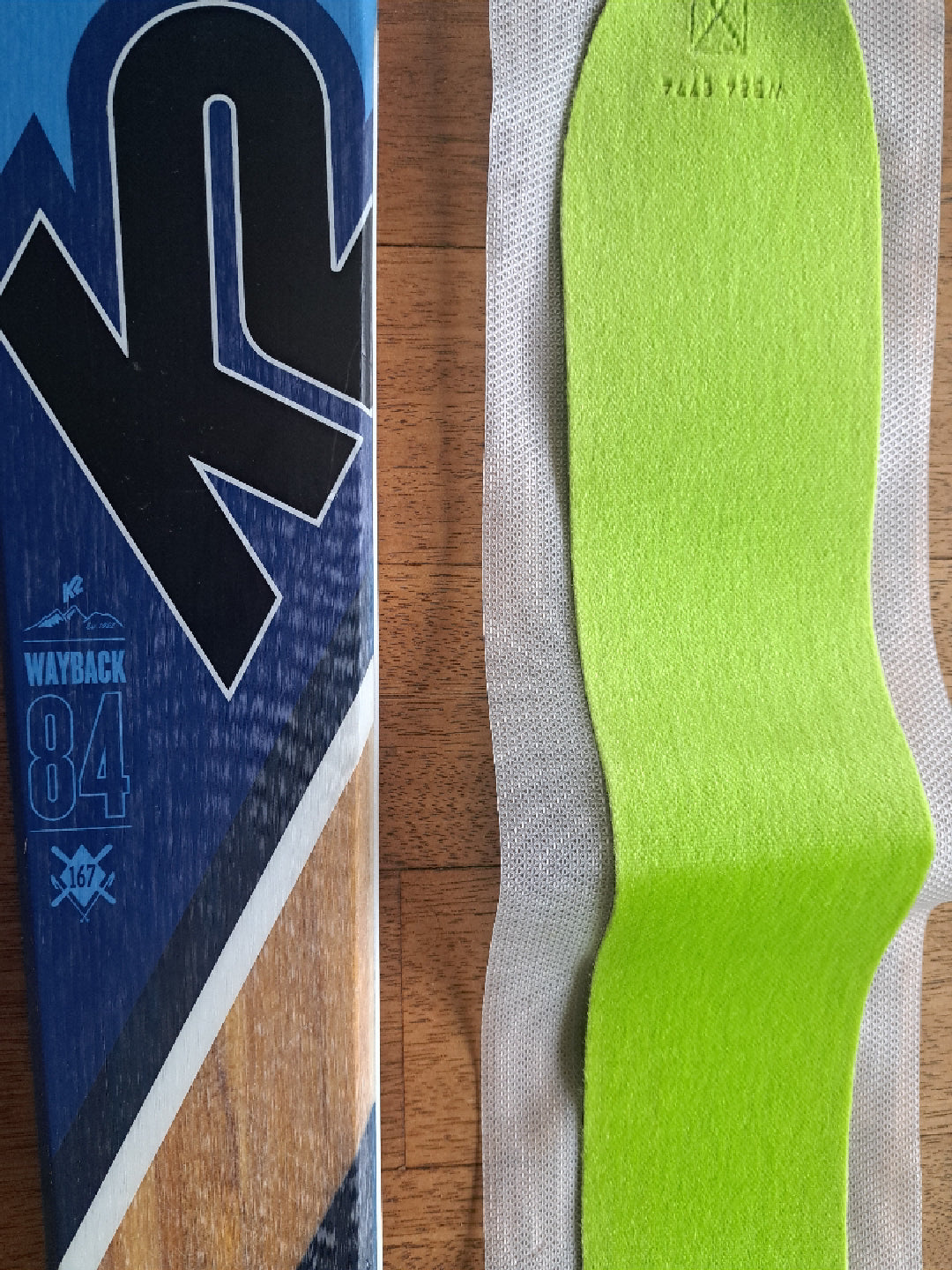 Sci da Scialpinismo K2 167 cm + attacchi e kit salita usato