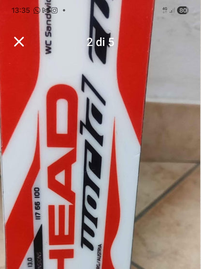 Sci Head SL RD World Cup r13 m usato