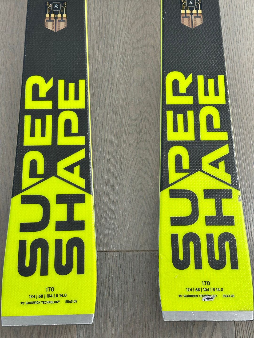 Sci Head Supershape 170cm r14 usati