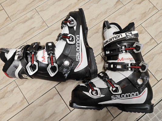 Scarponi sci Salomon Mission 60 tg. 26 usati