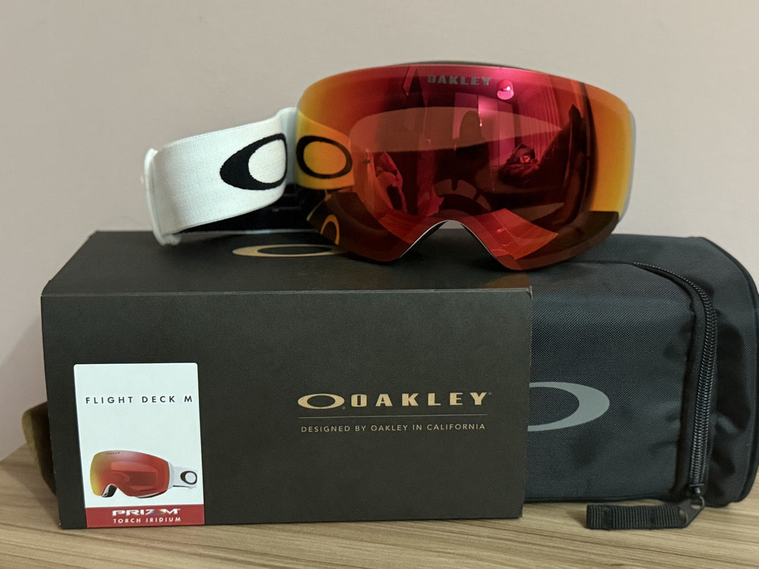 Maschera Oakley FLIGHT Deck M usata