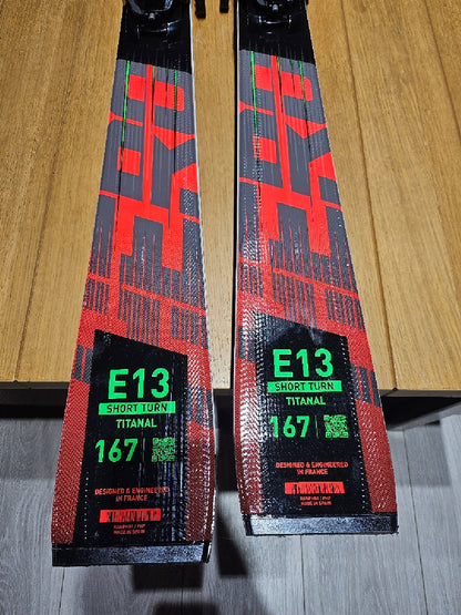 sci hero elite rossignol 167cm r13 usati