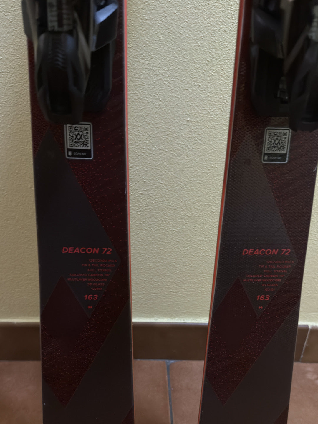 sci Völkl Deacon 72 163 cm r13.5 2024 usati