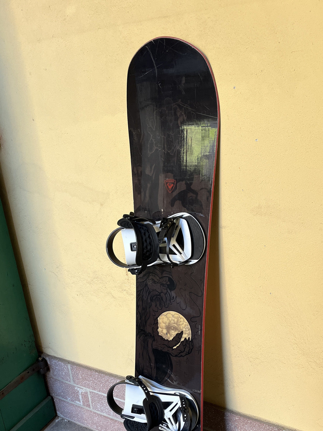 Snowboard Rossignol Evader 156cm usato + attacchi Union
