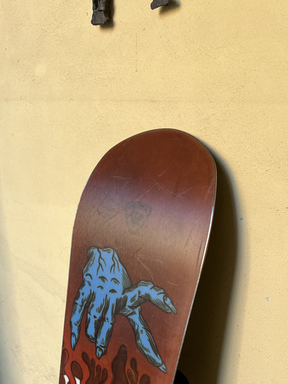 Snowboard Rossignol Evader 156cm usato + attacchi Union