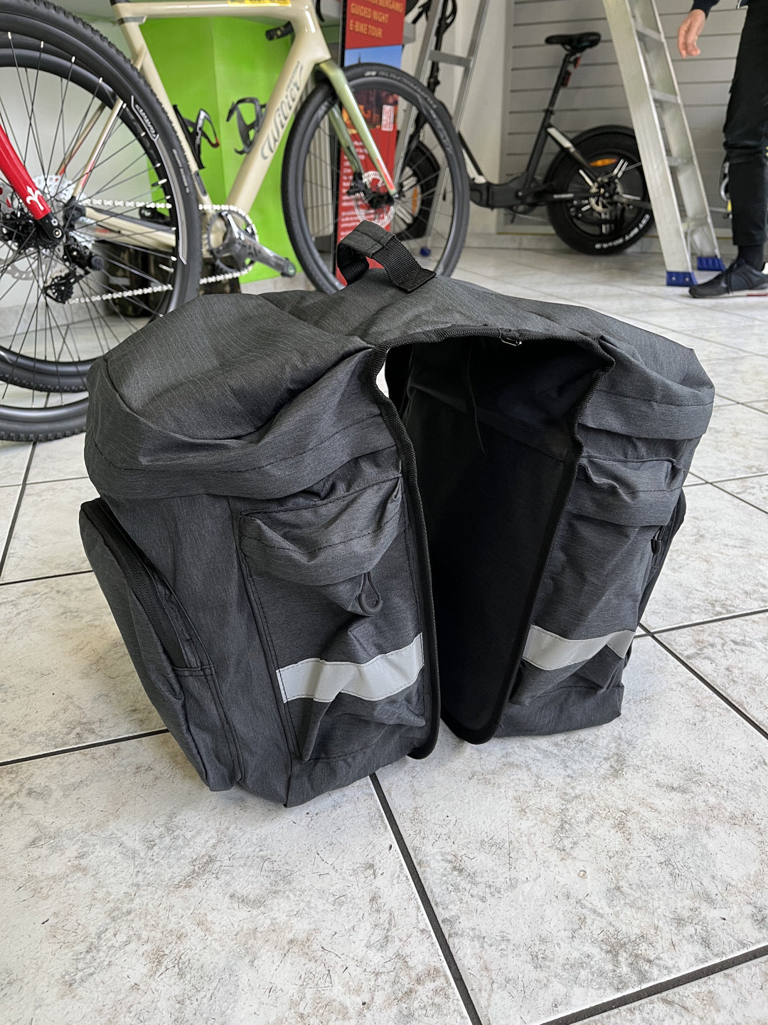 Borsa bici bikepacking portapacchi WAG nuovo 28 lt