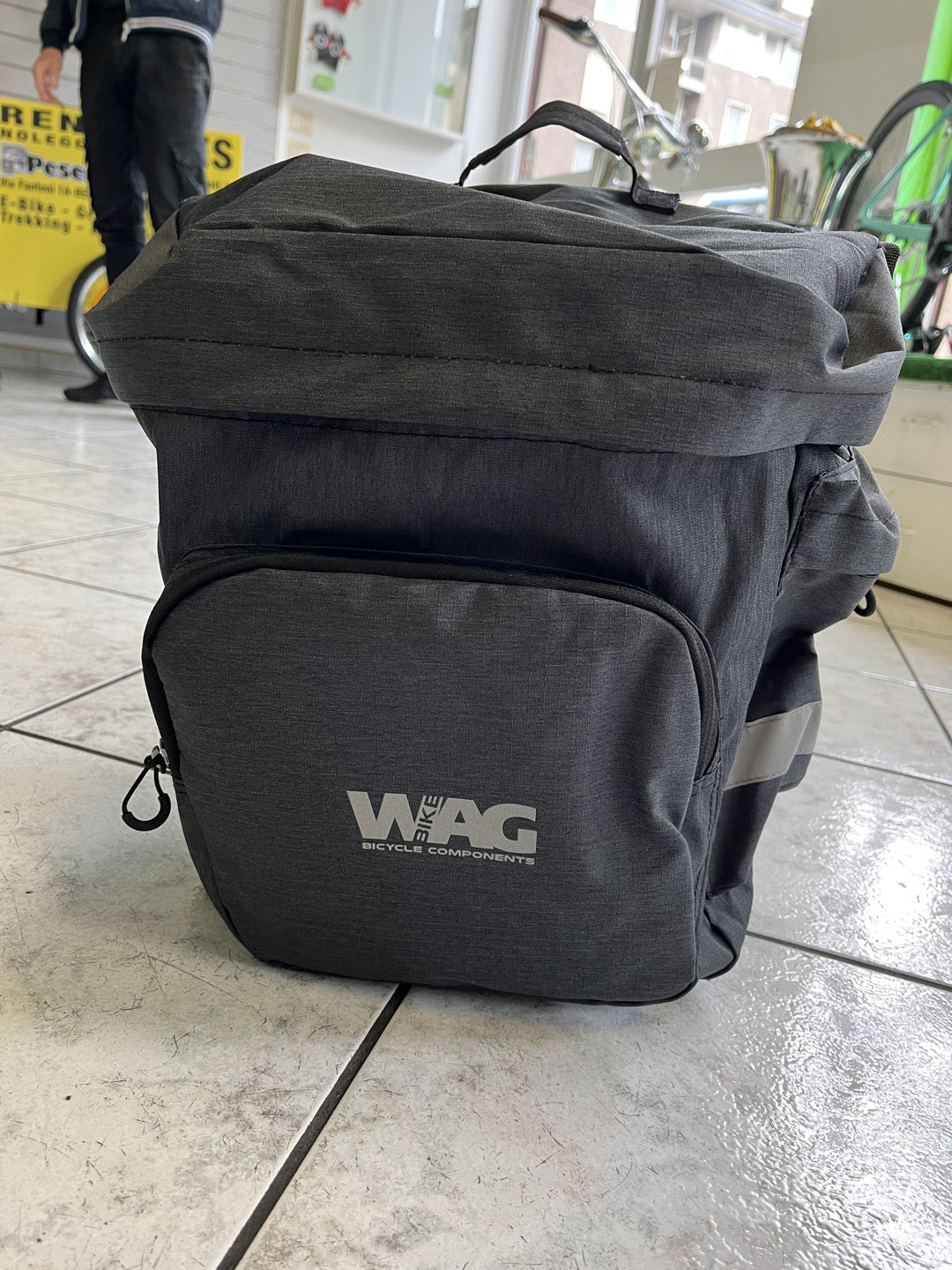 Borsa bici bikepacking portapacchi WAG nuovo 28 lt