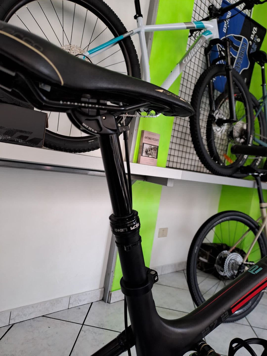 MTB filo Bianchi 27.5 carbonio usato