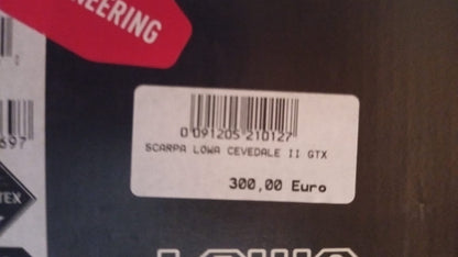 pedule LOWA Cevadale II GTX tg 41