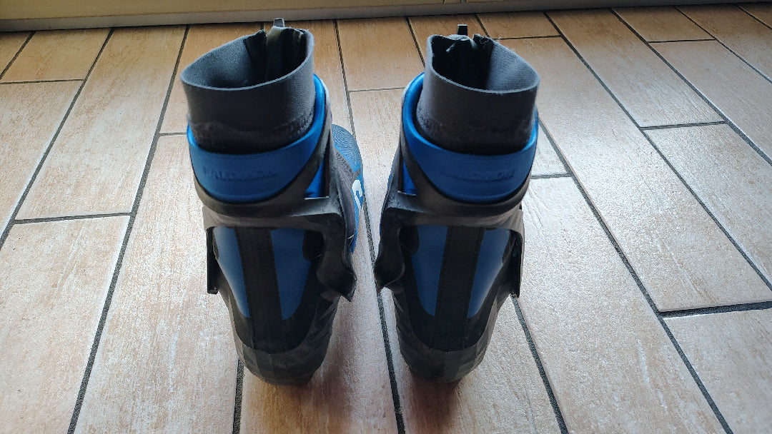 Scarponi sci nordico skating Salomon S/RACE Boa tg. 25cm usati