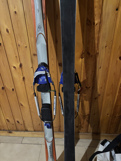 sci usato telemark k2 Mach 167cm + attacchi Rotefella Cobra