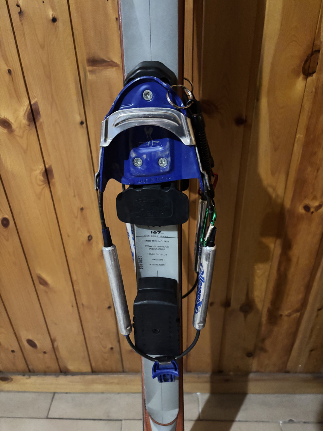 sci usato telemark k2 Mach 167cm + attacchi Rotefella Cobra