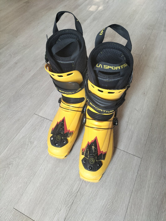 scarponi Sci alpinismo La Sportiva Spitfire tg 28 usati