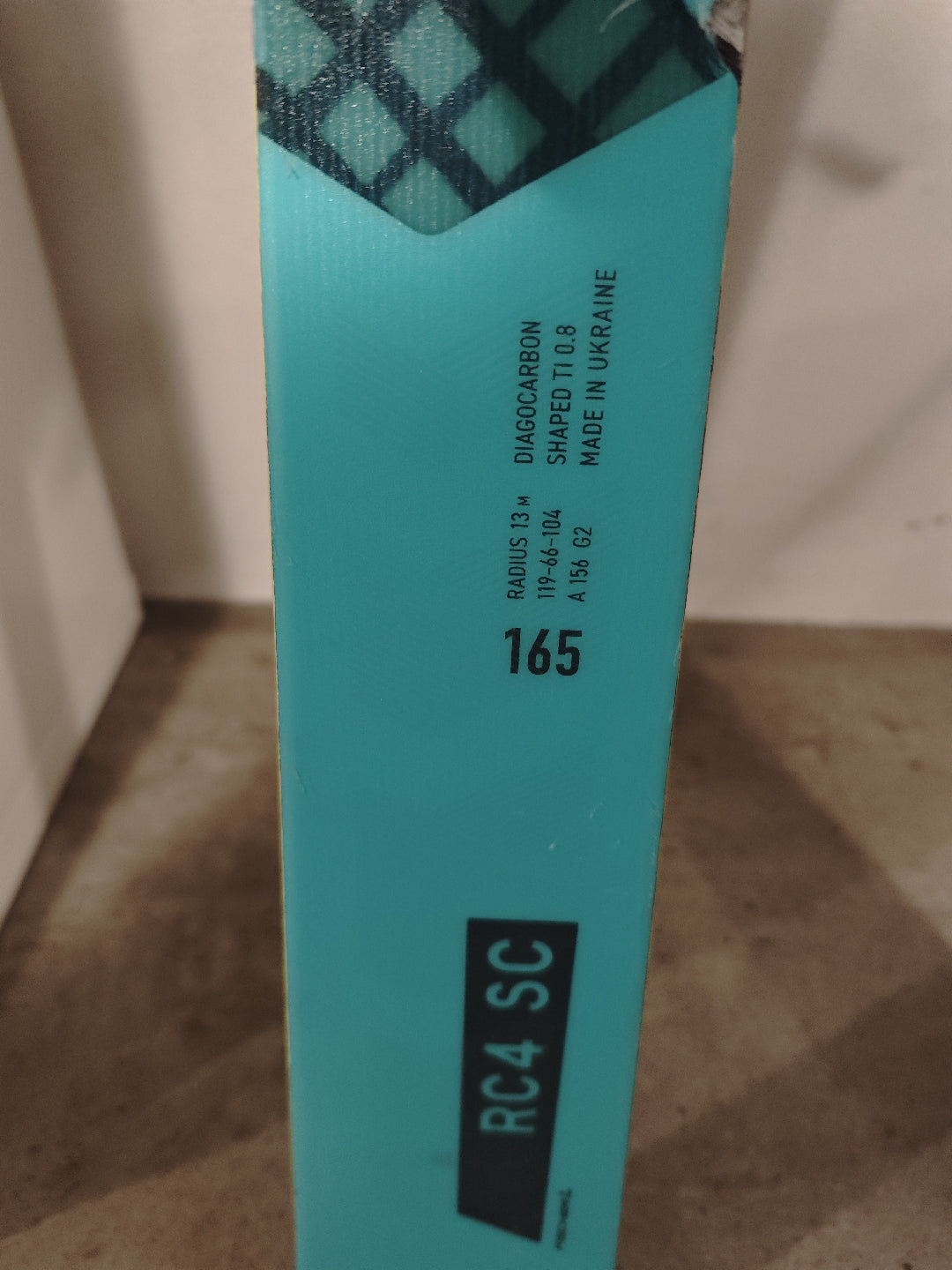 sci Fischer RC4 SC 165 cm 2025 usato