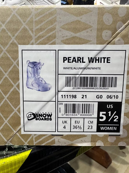 Scarpone Salomon Pearl n 36.5 donna NUOVO