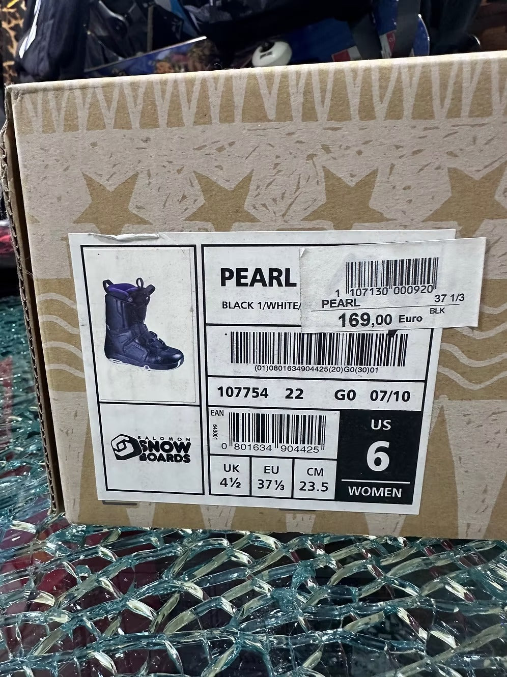 Scarpone Salomon Pearl n 37 donna NUOVO