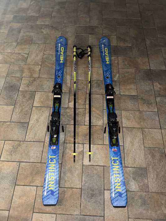 Sci Head Natural Instinct 156cm usati + bacchette