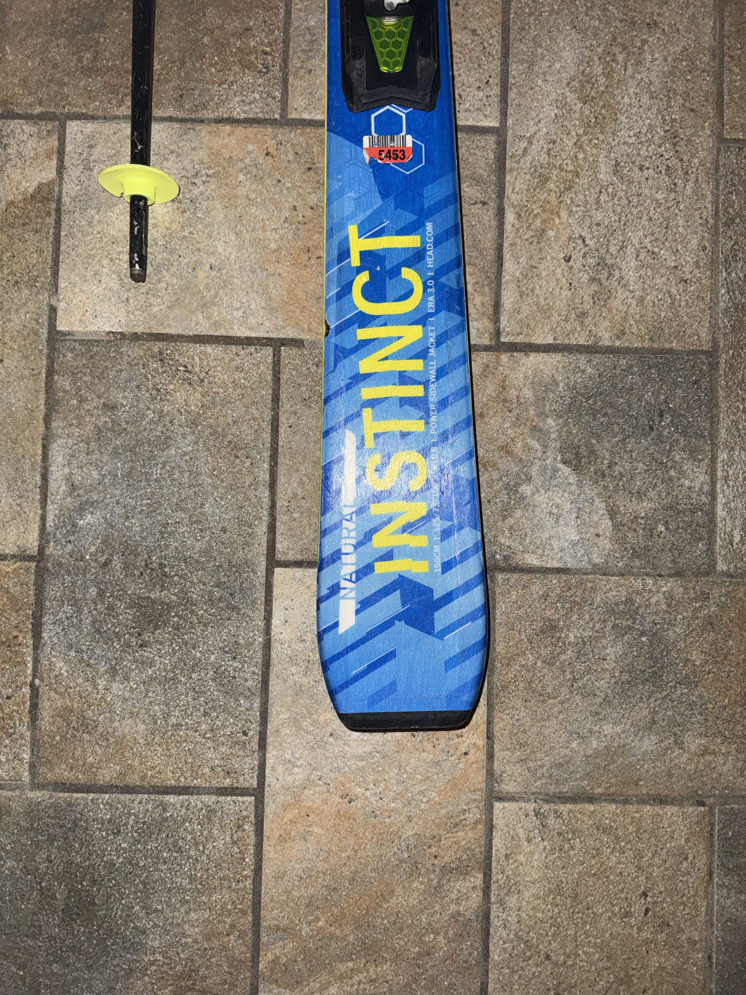 Sci Head Natural Instinct 156cm usati + bacchette