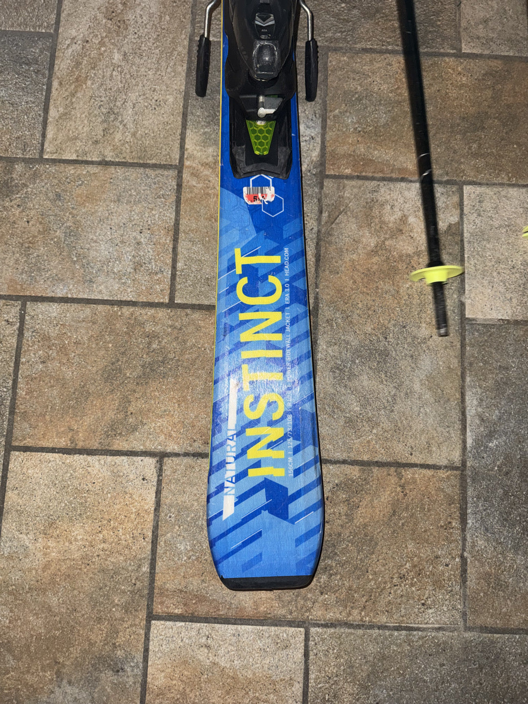 Sci Head Natural Instinct 156cm usati + bacchette