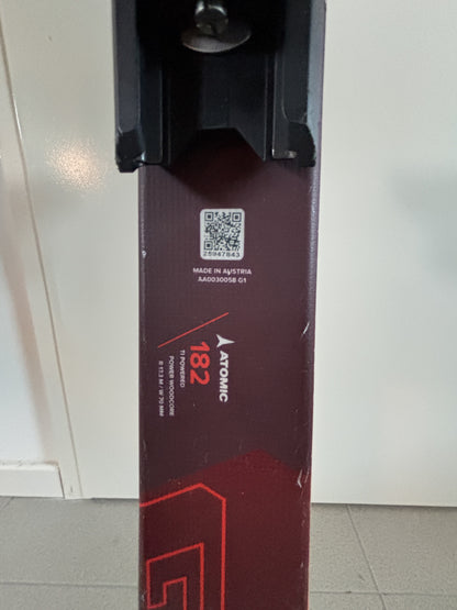 sci Atomic Redster g8 182cm r17.3 usati