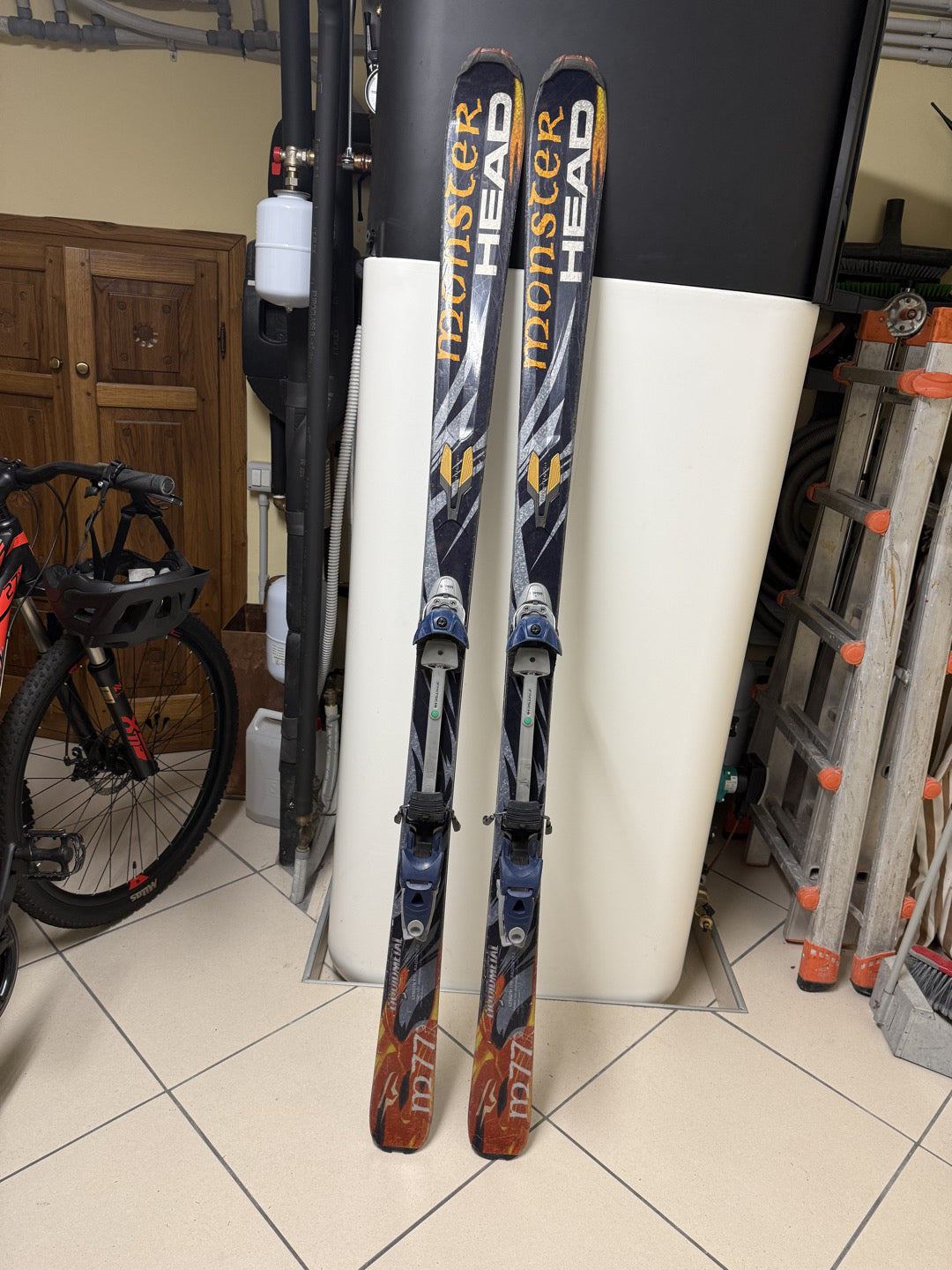 sci Head Monster Diamir Titanal 3 + pelli usati