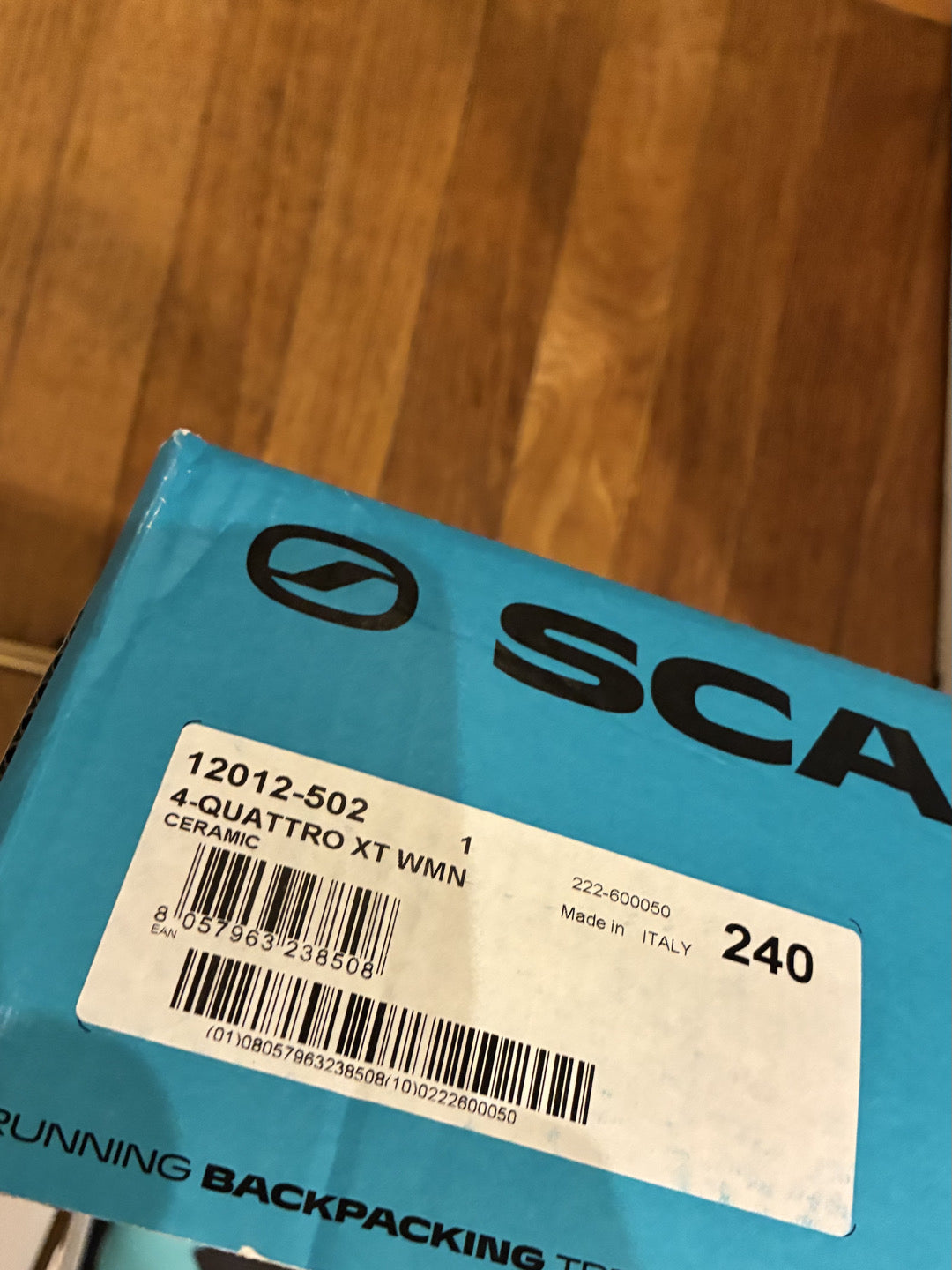 scarponi Scarpa Quattro xt da donna 38