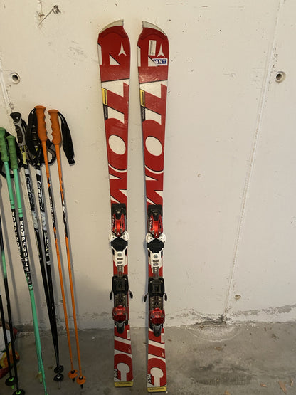 sci atomic slalom sl 165 cm fis Usata