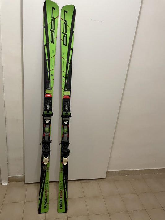 Sci Elan racegsx 182cm r19.8 usati