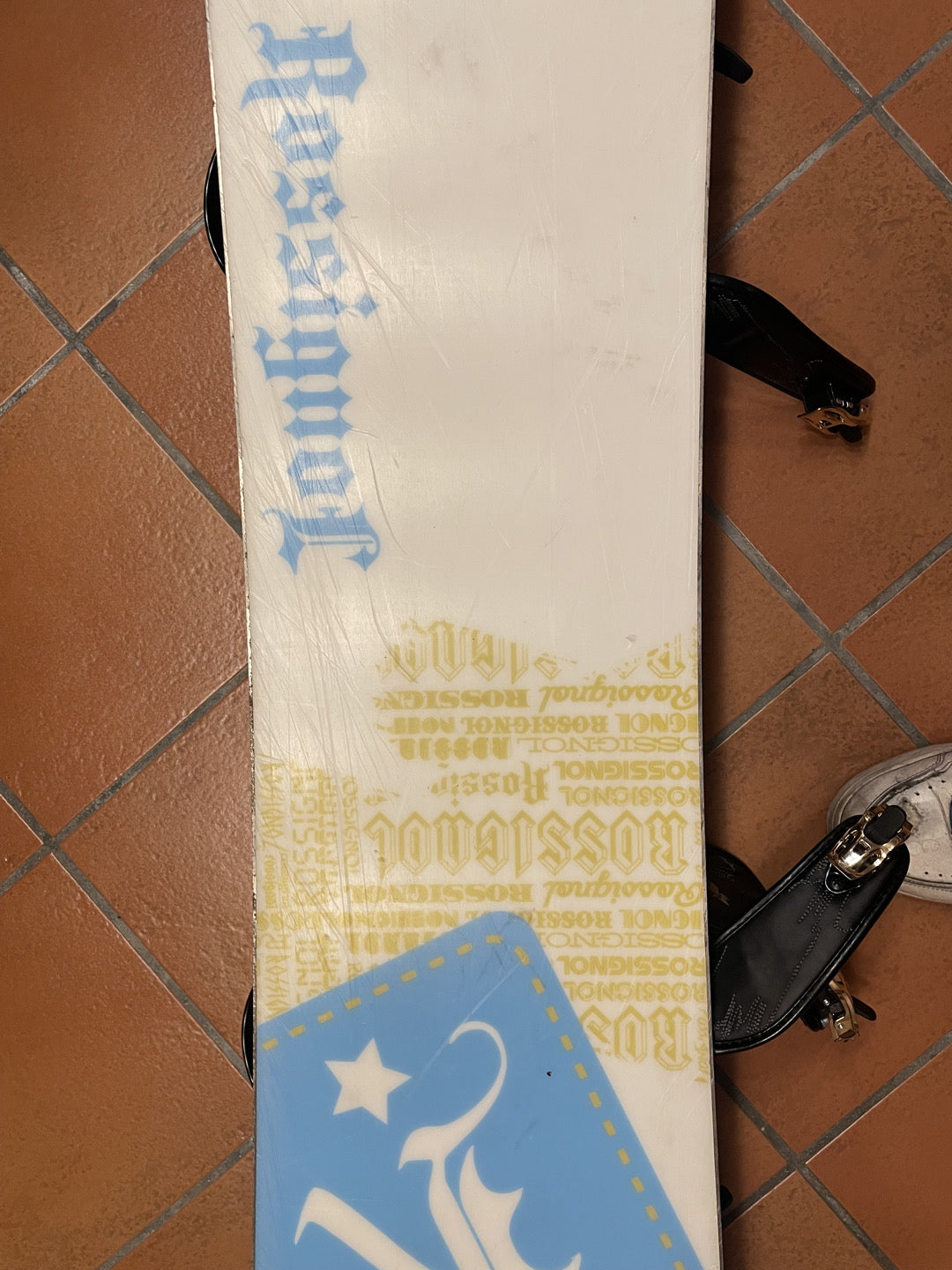 Snowboard Rossignol 155cm + attacchi usato