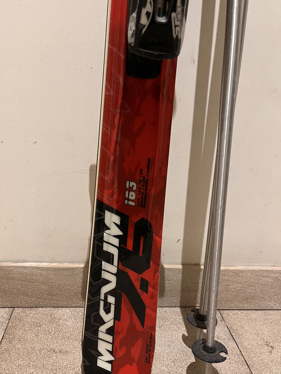 163cm Blizzard MAGNUM 7.6 IQ usato