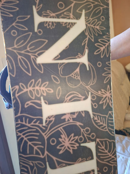 149cm Snowboard Nitro Mystique da donna + attacchi  S-M-L usato