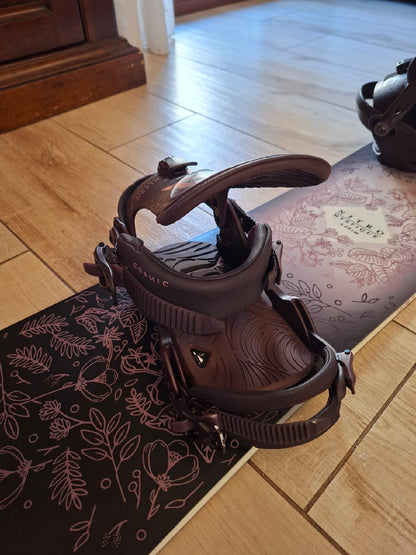 149cm Snowboard Nitro Mystique da donna + attacchi  S-M-L usato