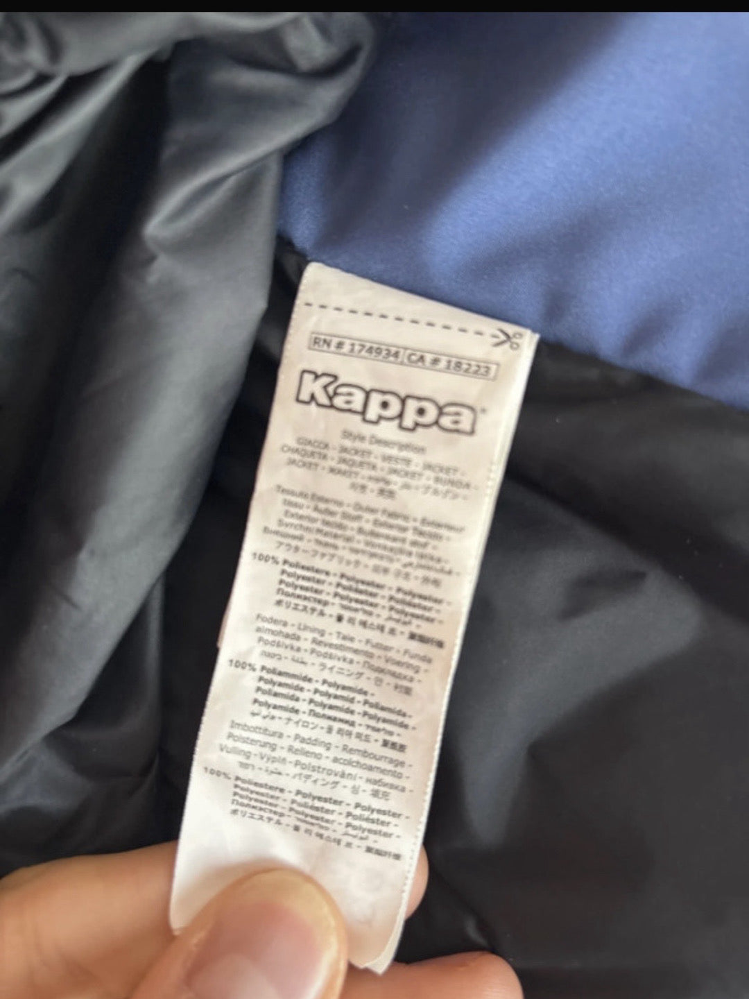 Giacca sci Kappa 6cento 612 tg XXXL usato poco