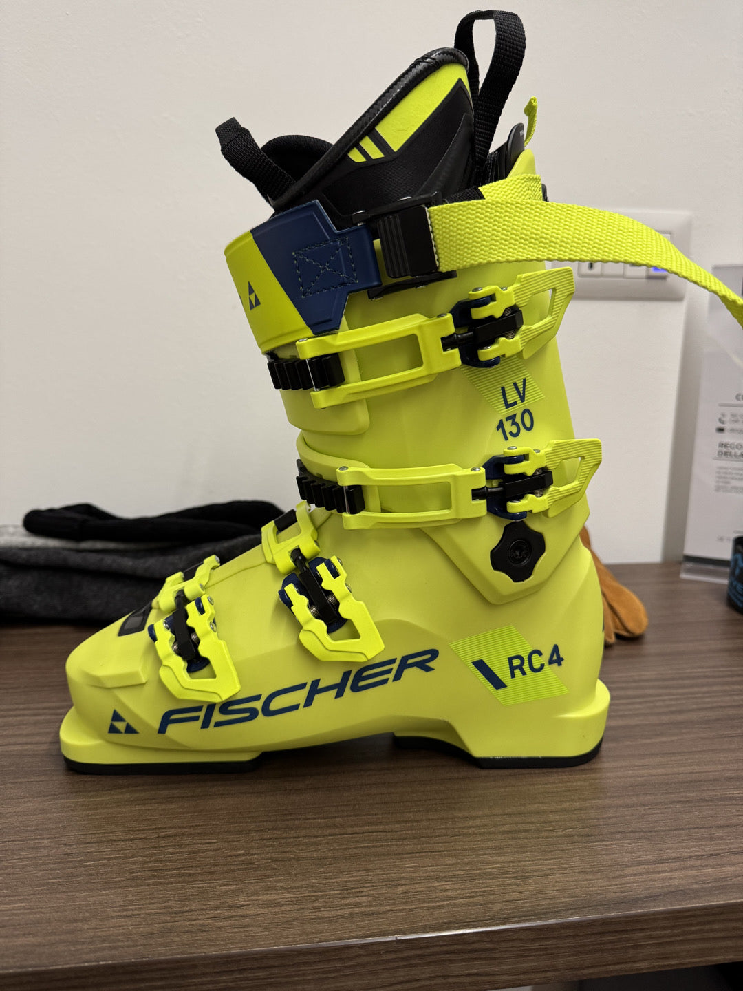 Scarponi sci Race Fischer RC4 LV tg. 26.5 usati