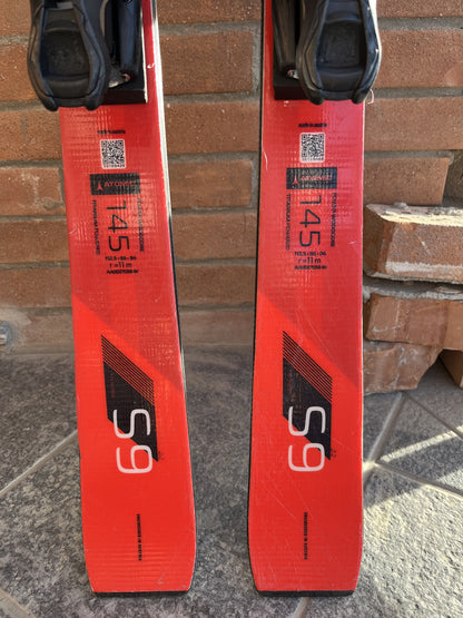 Atomic redster S9 SL 145 cm r 11 m usato