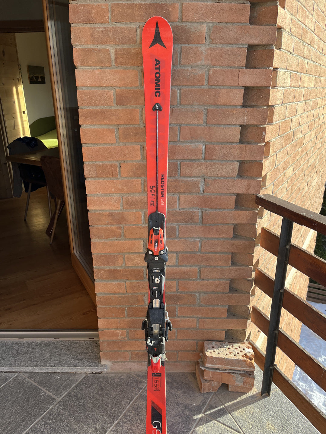 ATOMIC GS Redster G9 166 cm r 18,1 m usato