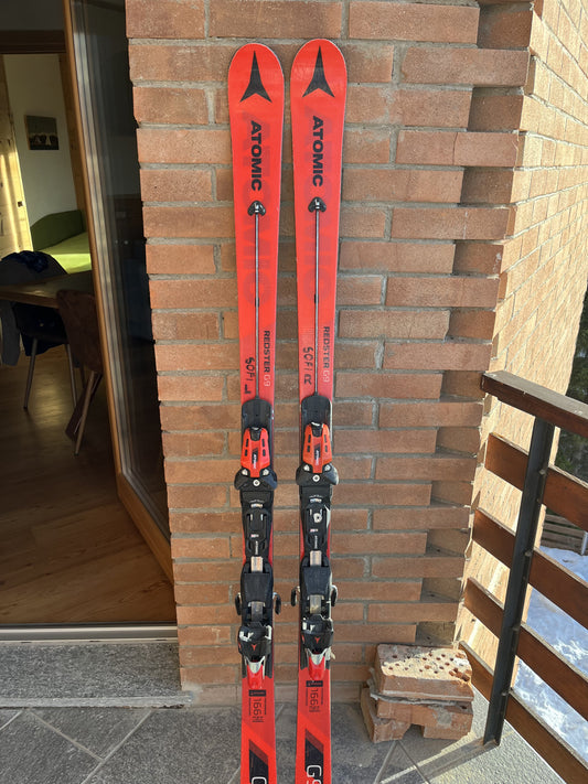 ATOMIC GS Redster G9 166 cm r 18,1 m usato