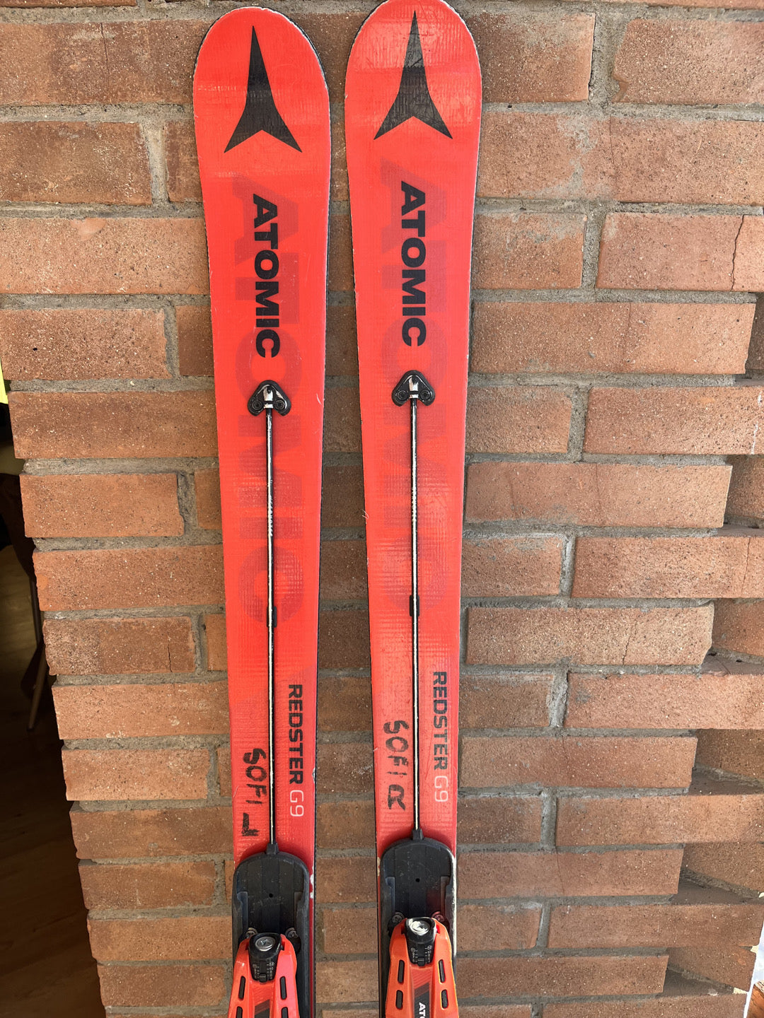 ATOMIC GS Redster G9 166 cm r 18,1 m usato