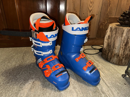 Scarponi da sci gara Lange RS 130 Wide Pianta Larga tg. 27.5 usati