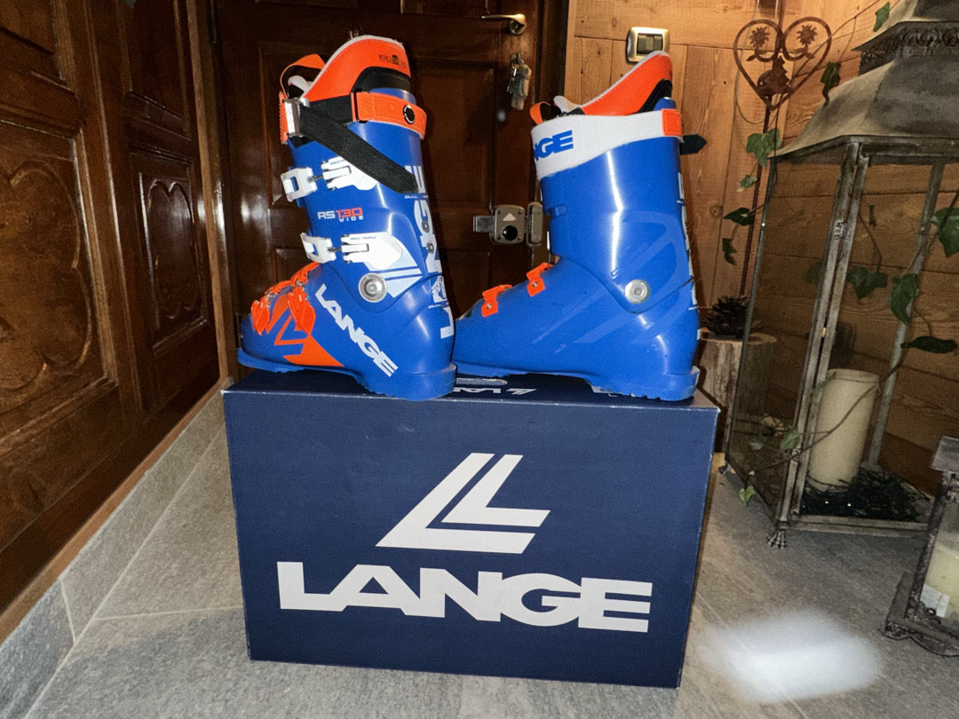 Scarponi da sci gara Lange RS 130 Wide Pianta Larga tg. 27.5 usati
