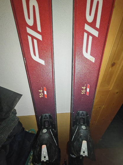 164cm Fischer XTR The Curv RT 2022 + RS 10 PR usato